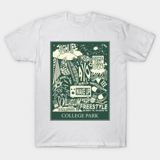 College Park Poster (Tracklist) - Logic T-Shirt